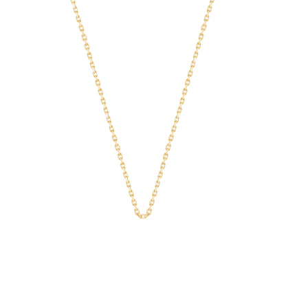 Chaîne Forçat Limée Épaisse - 55 cm