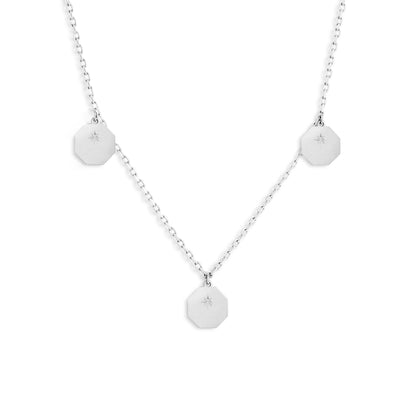 Collier Pampilles Mini Éternité - Or 18 carats et diamants