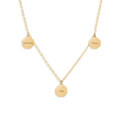 Collier Pampilles Mini Éternité - Or 18 carats et diamants