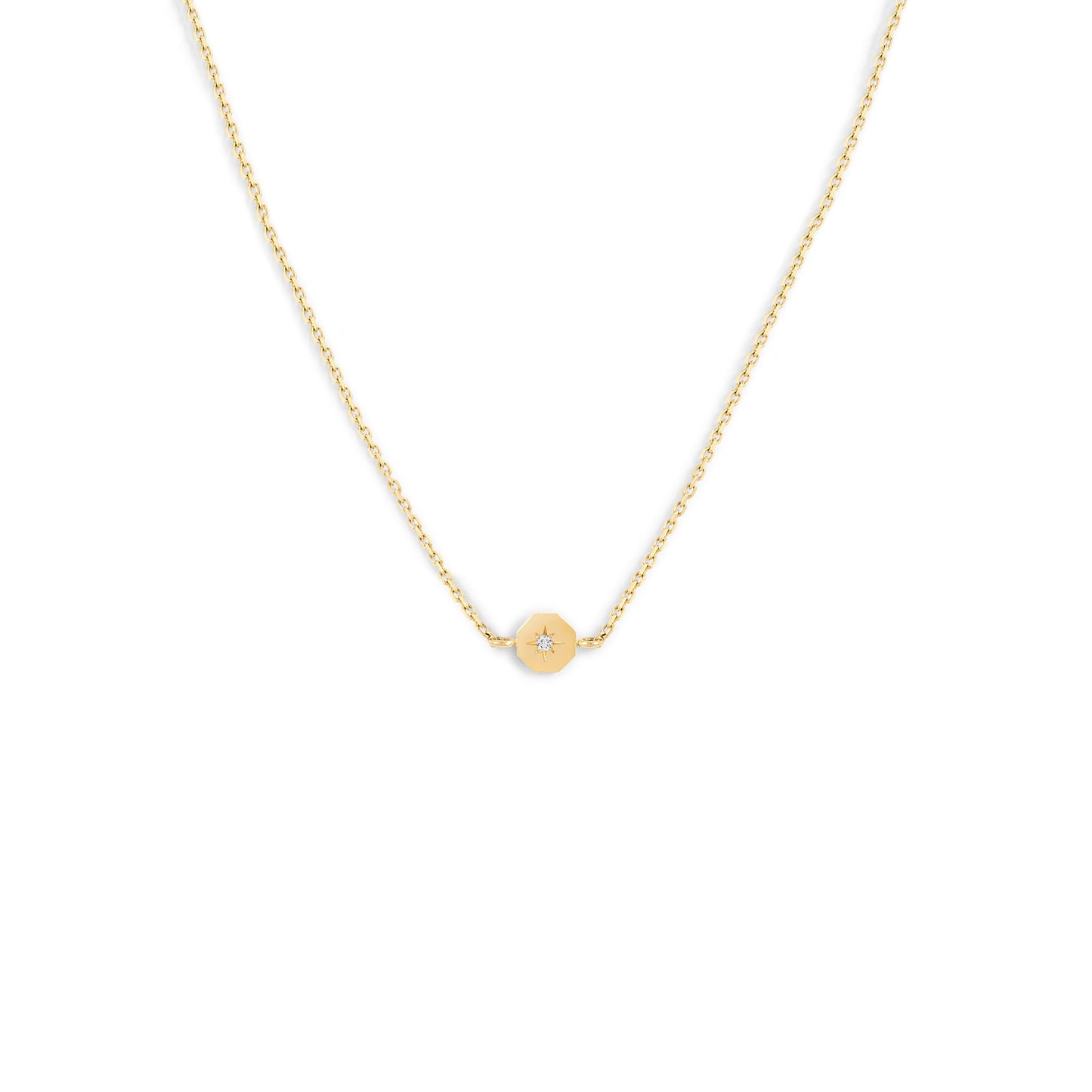 Collier Éternité - Or 18 carats et diamant