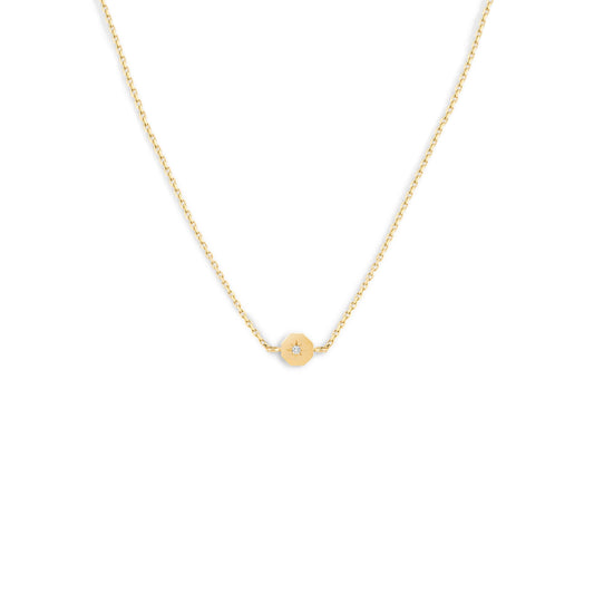 Collier Éternité - Or 18 carats et diamant