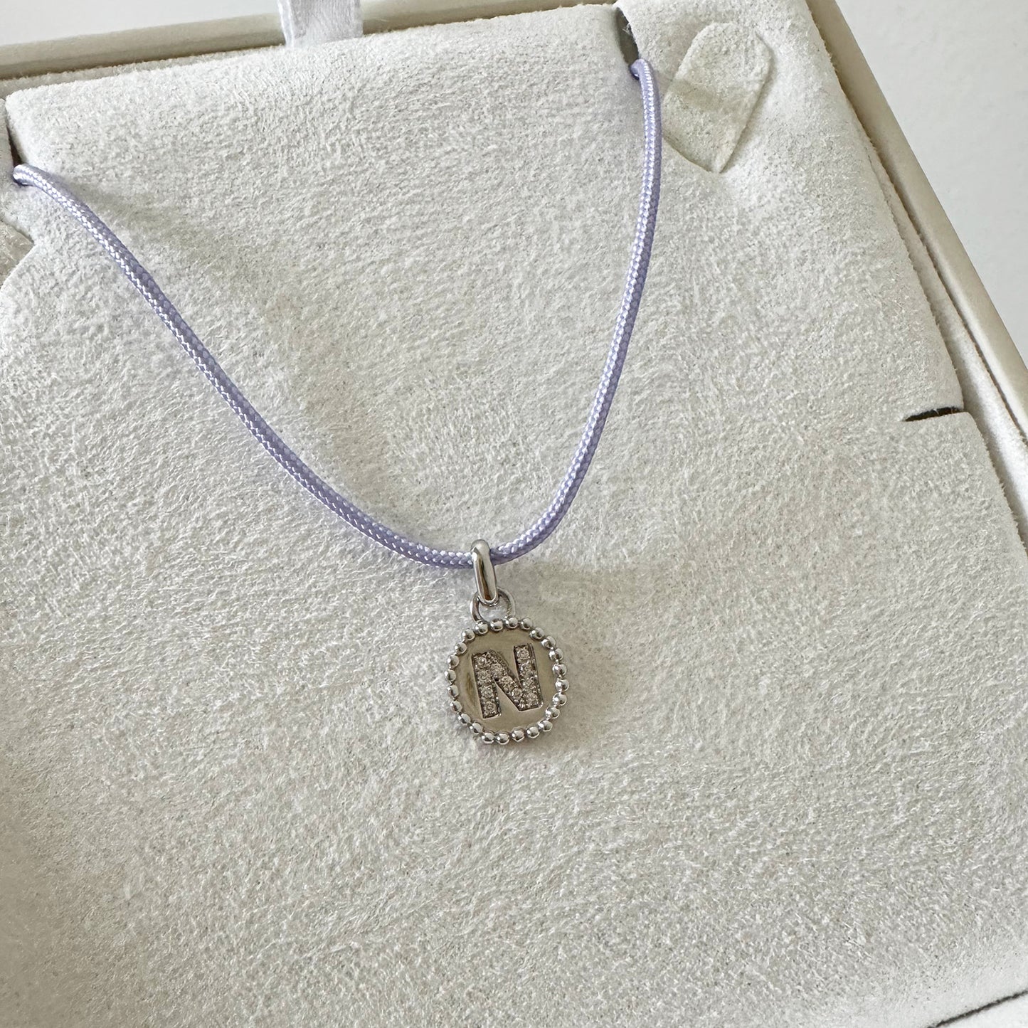 Cordon coulissant pour pendentif