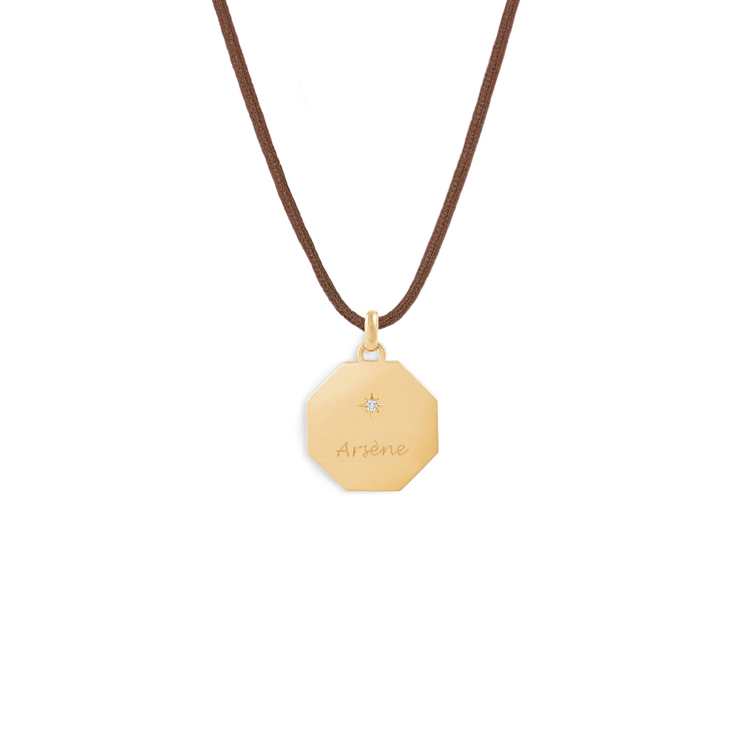 Cordon coulissant pour pendentif