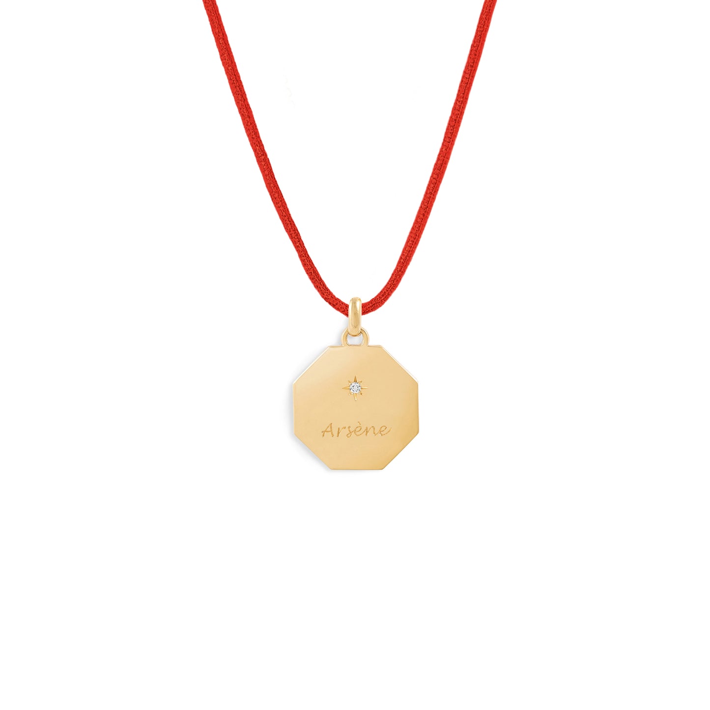 Cordon coulissant pour pendentif