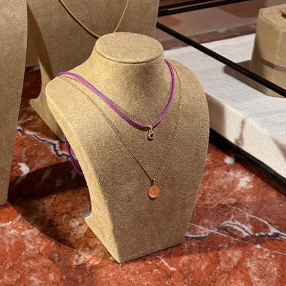Cordon coulissant pour pendentif