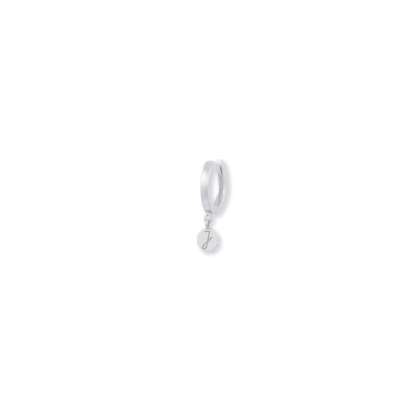 Créole Initiale - Or 18 carats