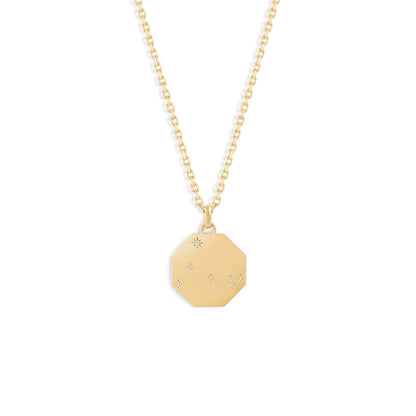 Médaille Constellations - Or blanc