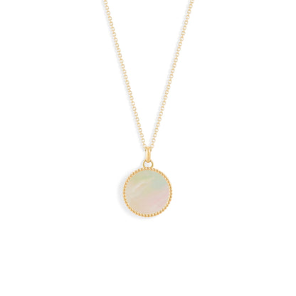 Médaille Nuances nacre - Or jaune 18 carats