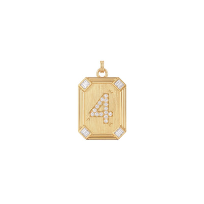 Médaille Plaque Numérologie