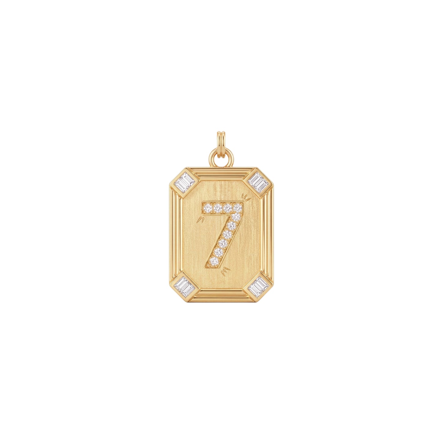 Médaille Plaque Numérologie