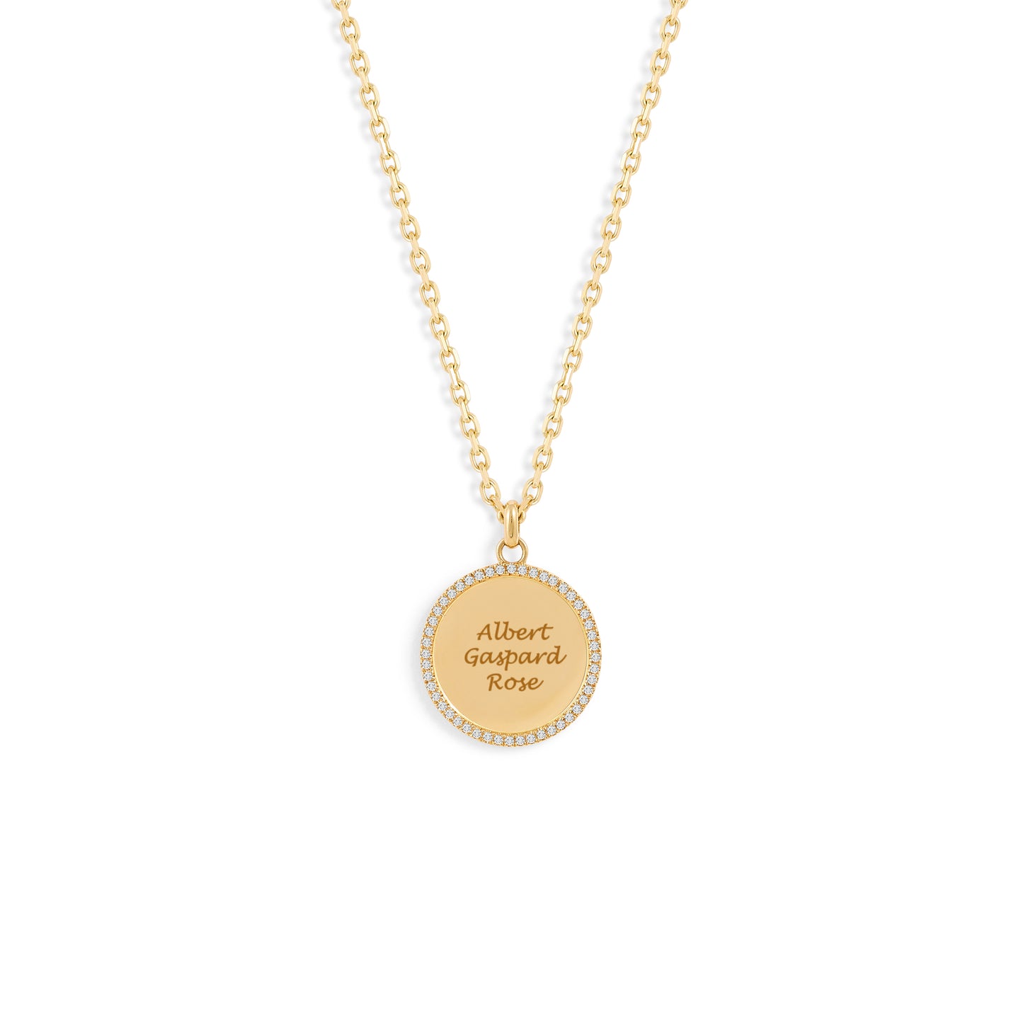 Médaille Ligne Diamants