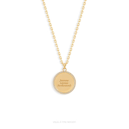 Médaille Ligne Diamants