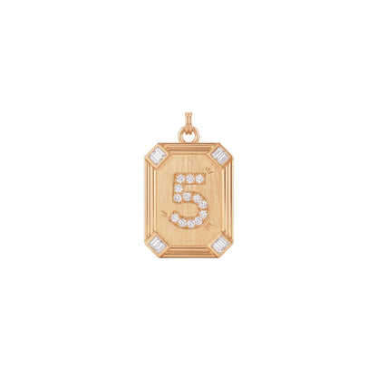 Médaille Plaque Numérologie