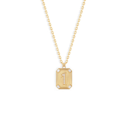 Médaille Plaque Numérologie