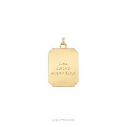 Médaille Plaque Numérologie