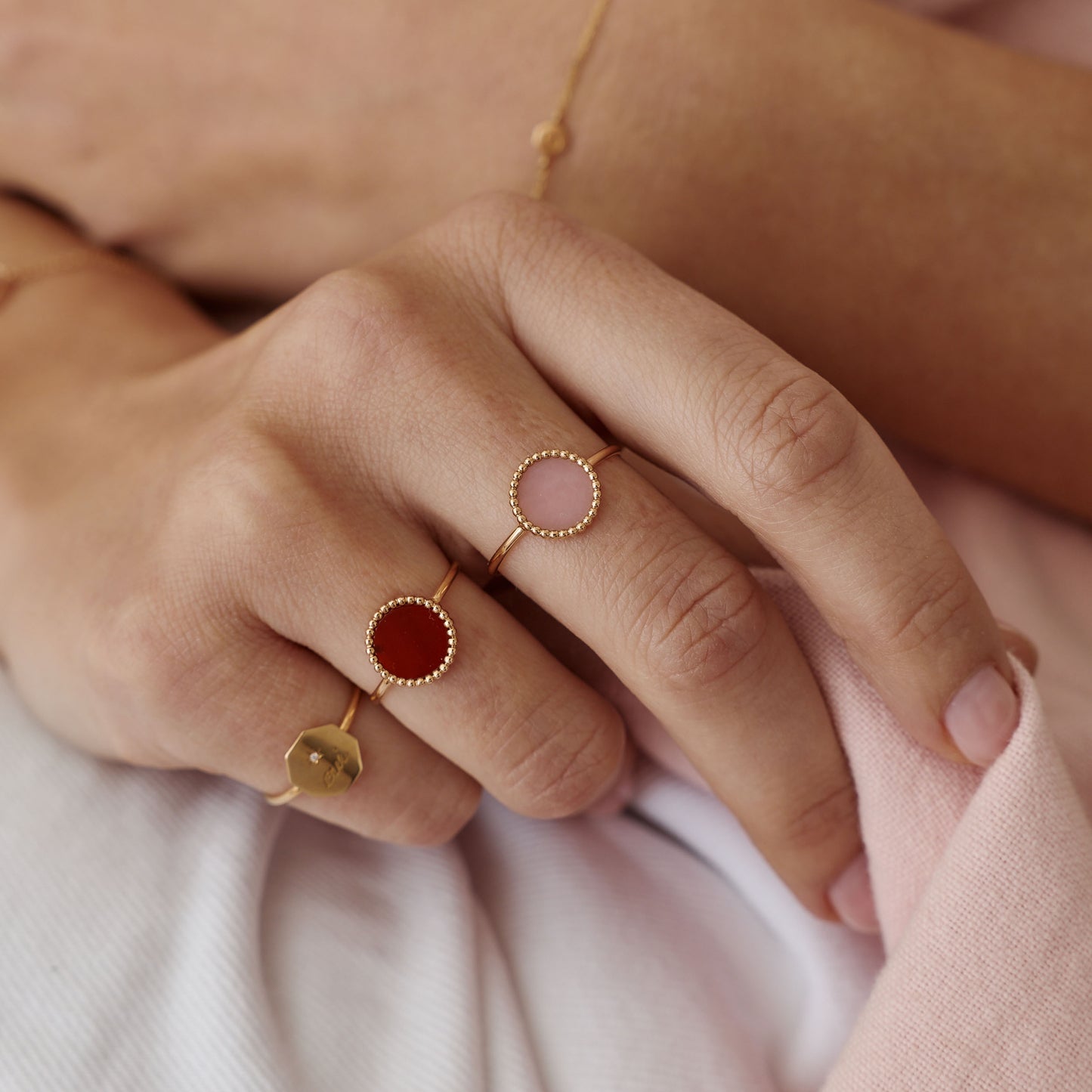 Bague Nuances cornaline