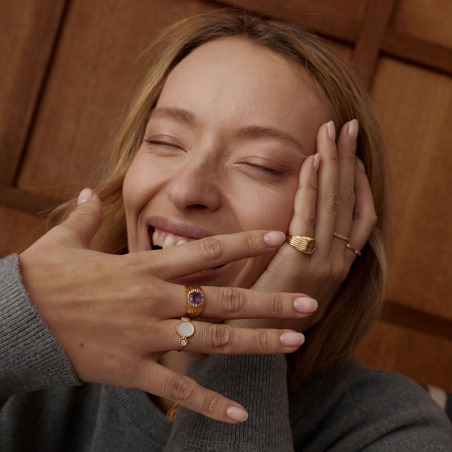 Bague Dôme Améthyste