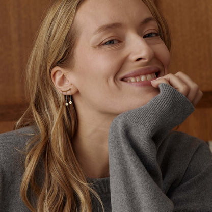 Boucle d'oreille Éternité Valse