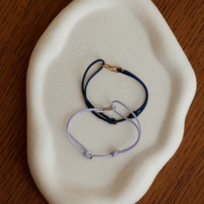 Bracelet cordon Maillons