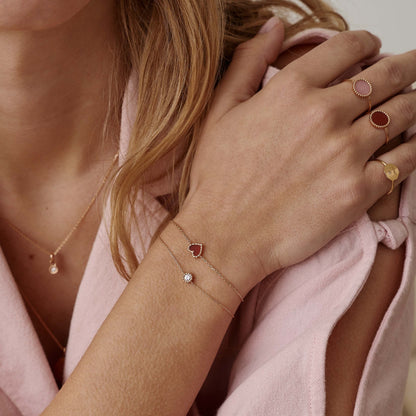 Bracelet Marguerite diamant