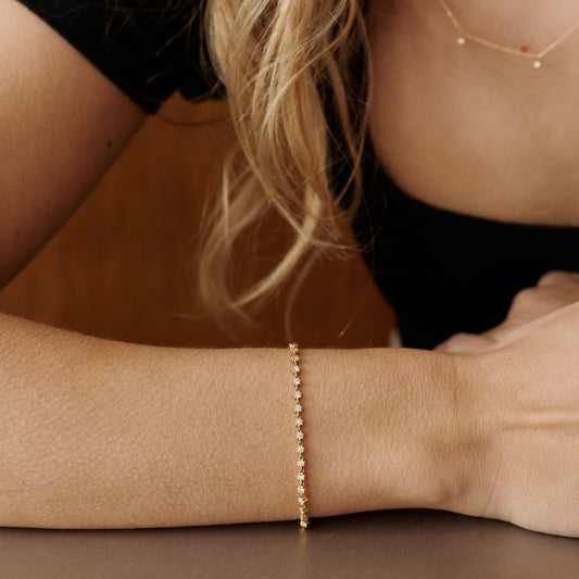 Bracelet Rivière Mini Marguerite