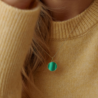Médaille Nuances  malachite