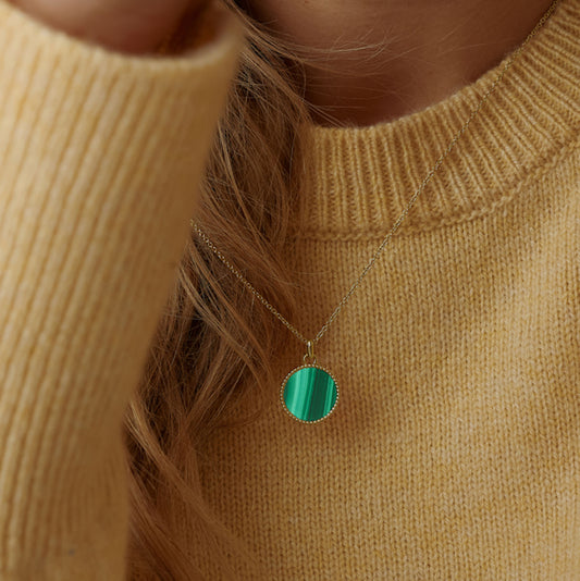 Médaille Nuances  malachite