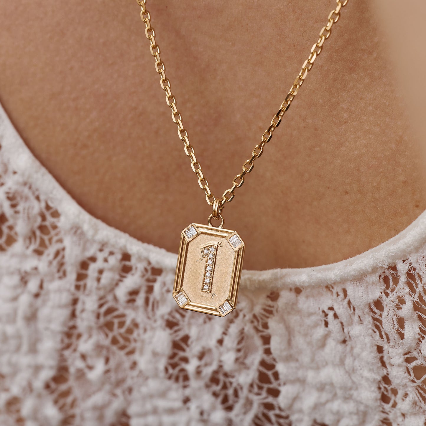 Médaille Plaque Numérologie