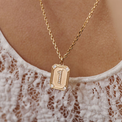Médaille Plaque Numérologie