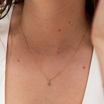 Pendentif Marguerite Améthyste