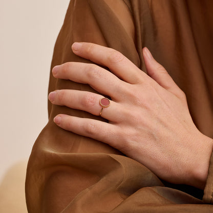 Bague Nuances cornaline