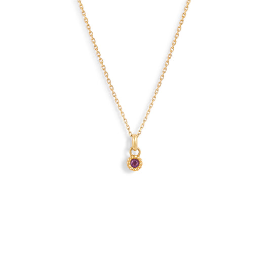 Pendentif Marguerite Améthyste