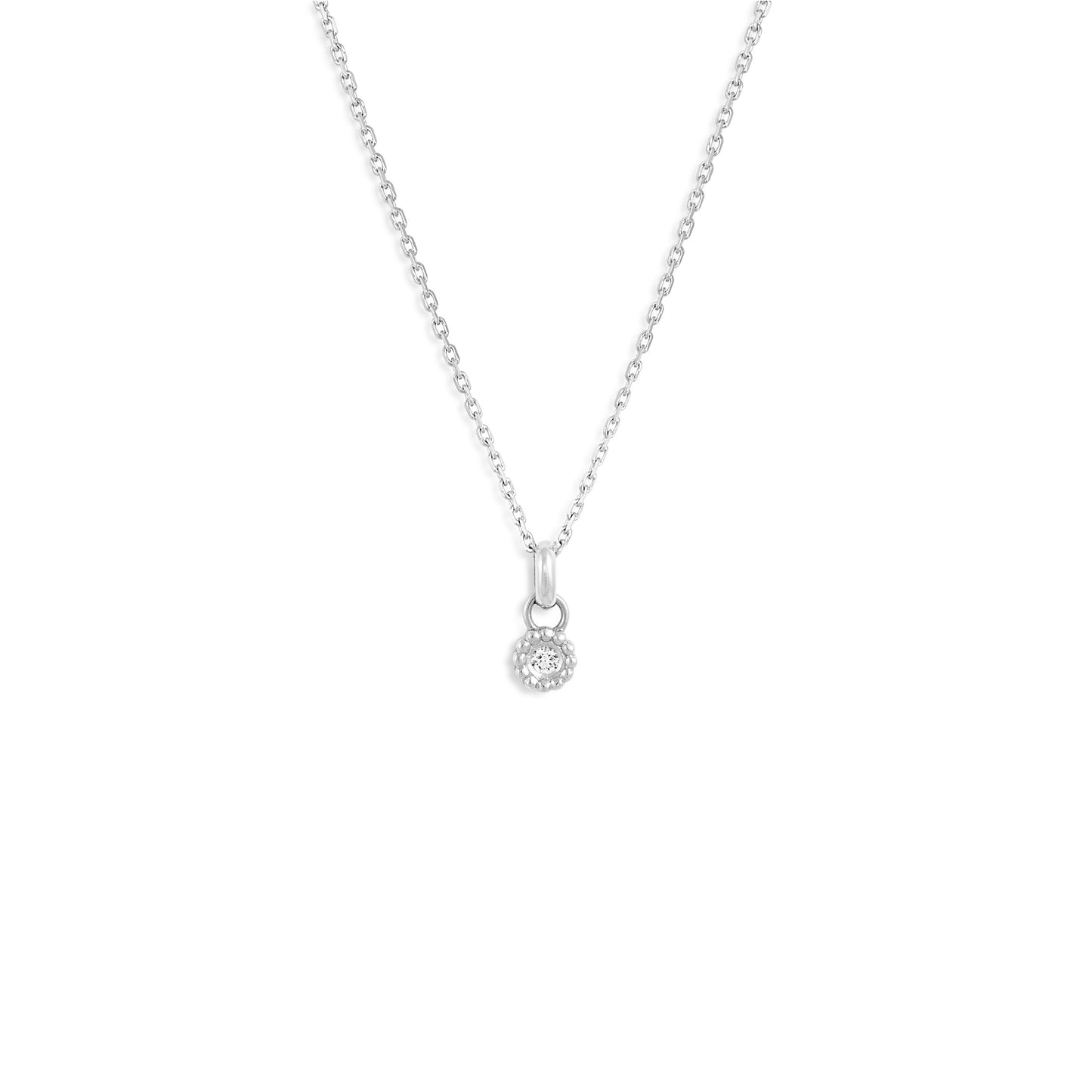 Pendentif Marguerite - Or 18 carats