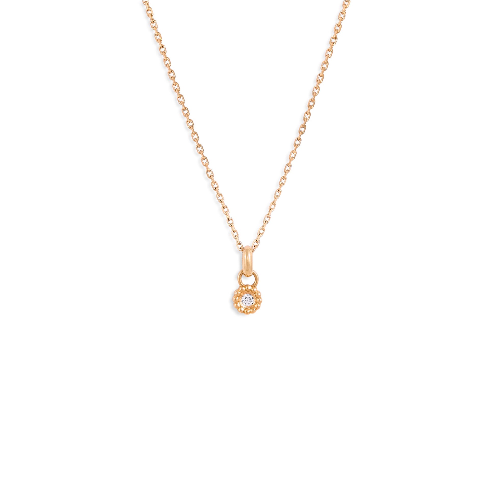 Pendentif Marguerite - Or 18 carats