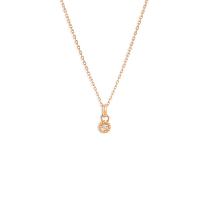 Pendentif Marguerite - Or 18 carats