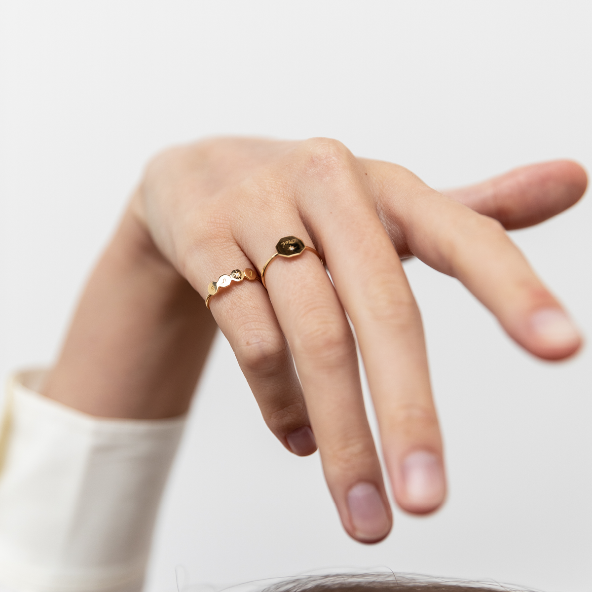 Bague Twist - Or rose
