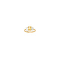 Bague Sirius - Or 18 carats, diamants et saphir jaune
