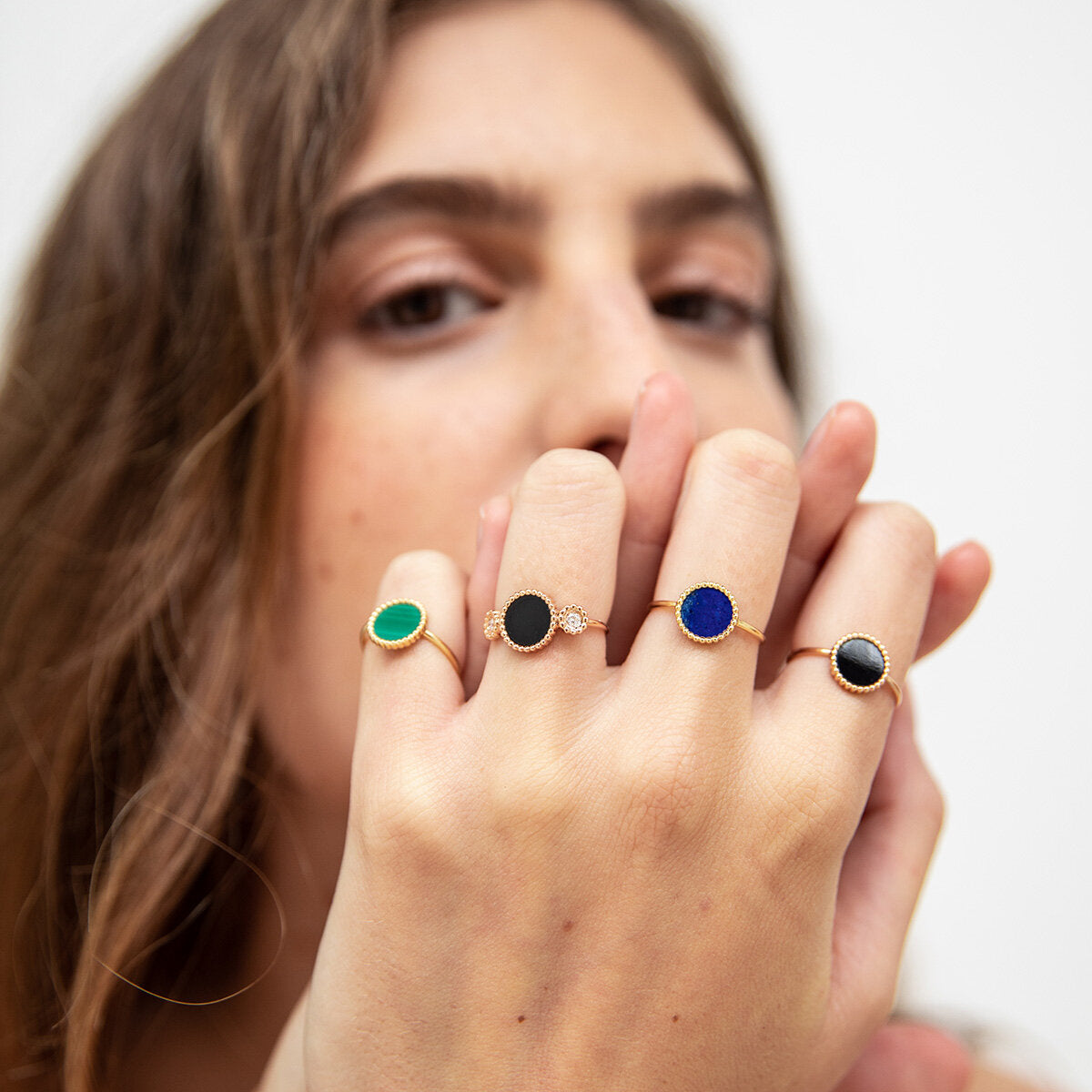 Bague Nuances Lapis lazuli - Or jaune 18 carats