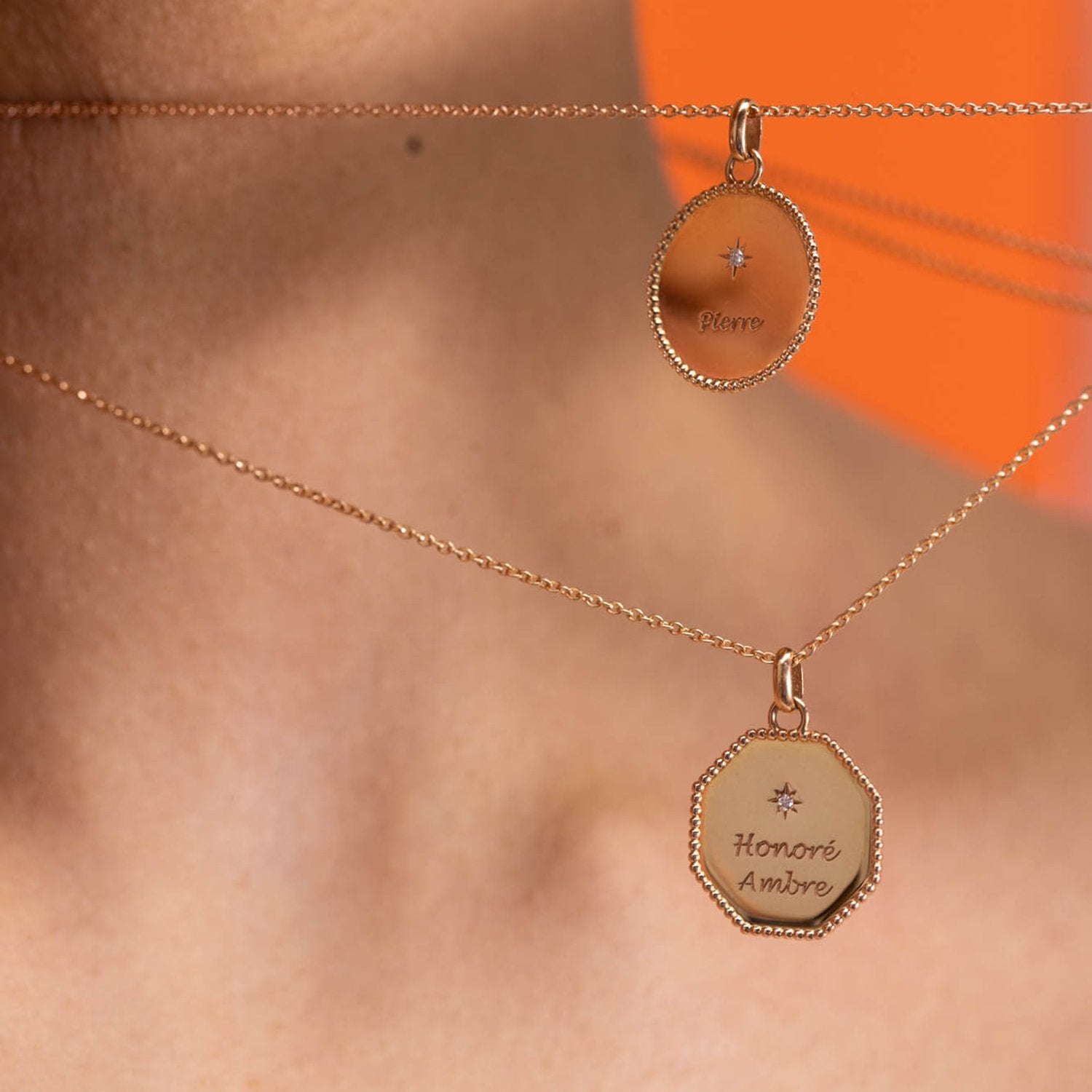 Chaîne Forçat ronde - Or 18 carats