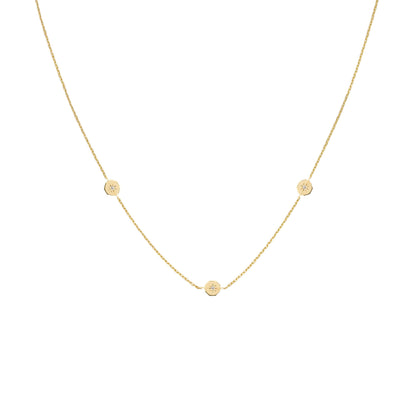 Collier Éternité - Or 18 carats et diamant