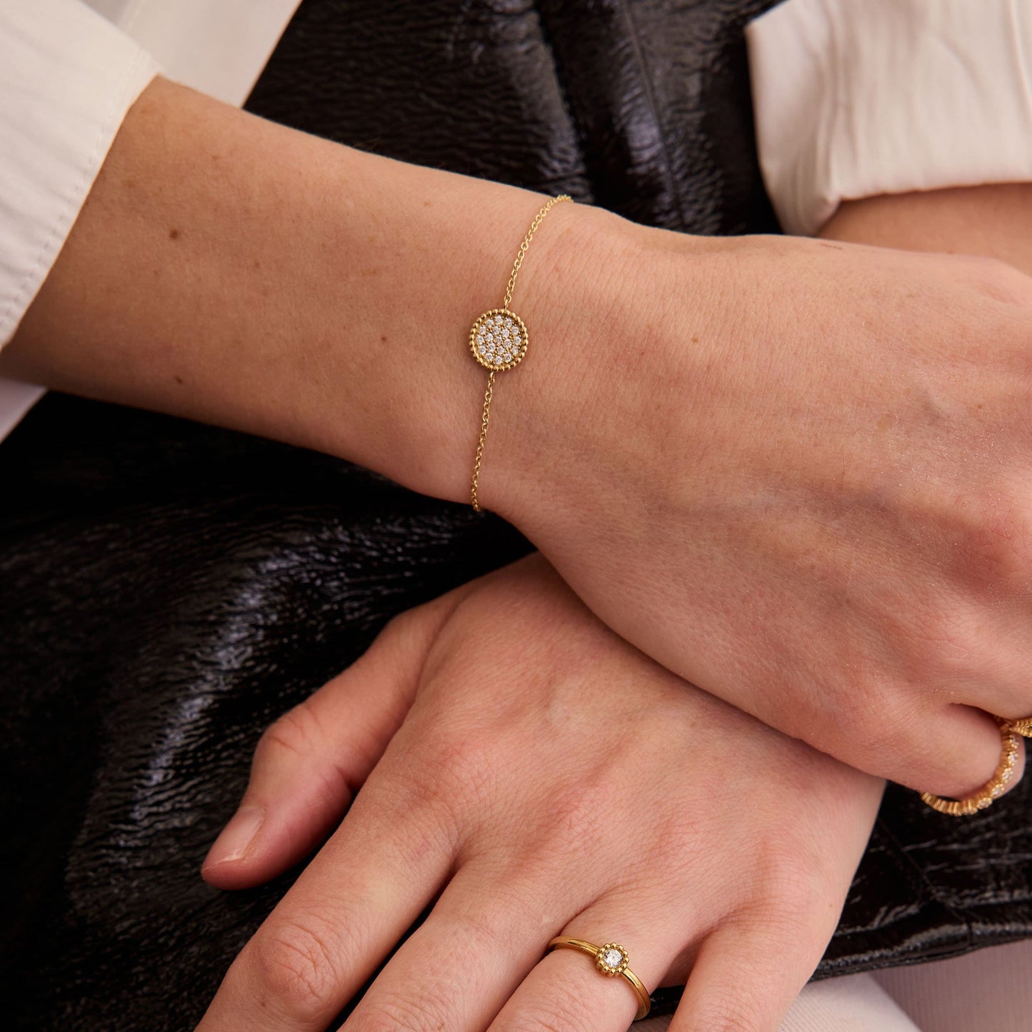 Bracelet Nuances diamant - Or 18 carats