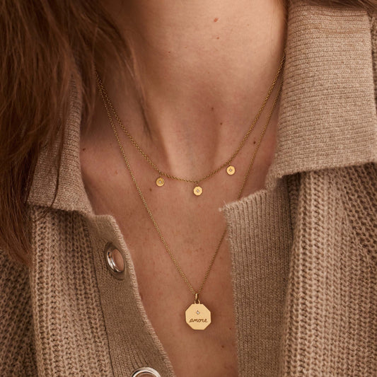 Collier Éternité MM - Or 18 carats et diamants