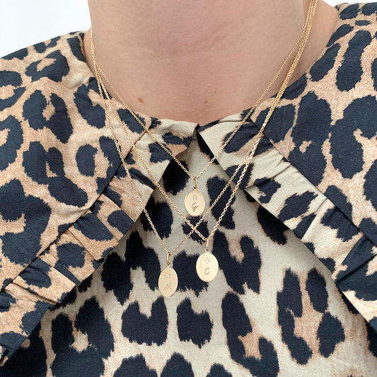 Médaille Forget me not - Or 18 carats et diamant