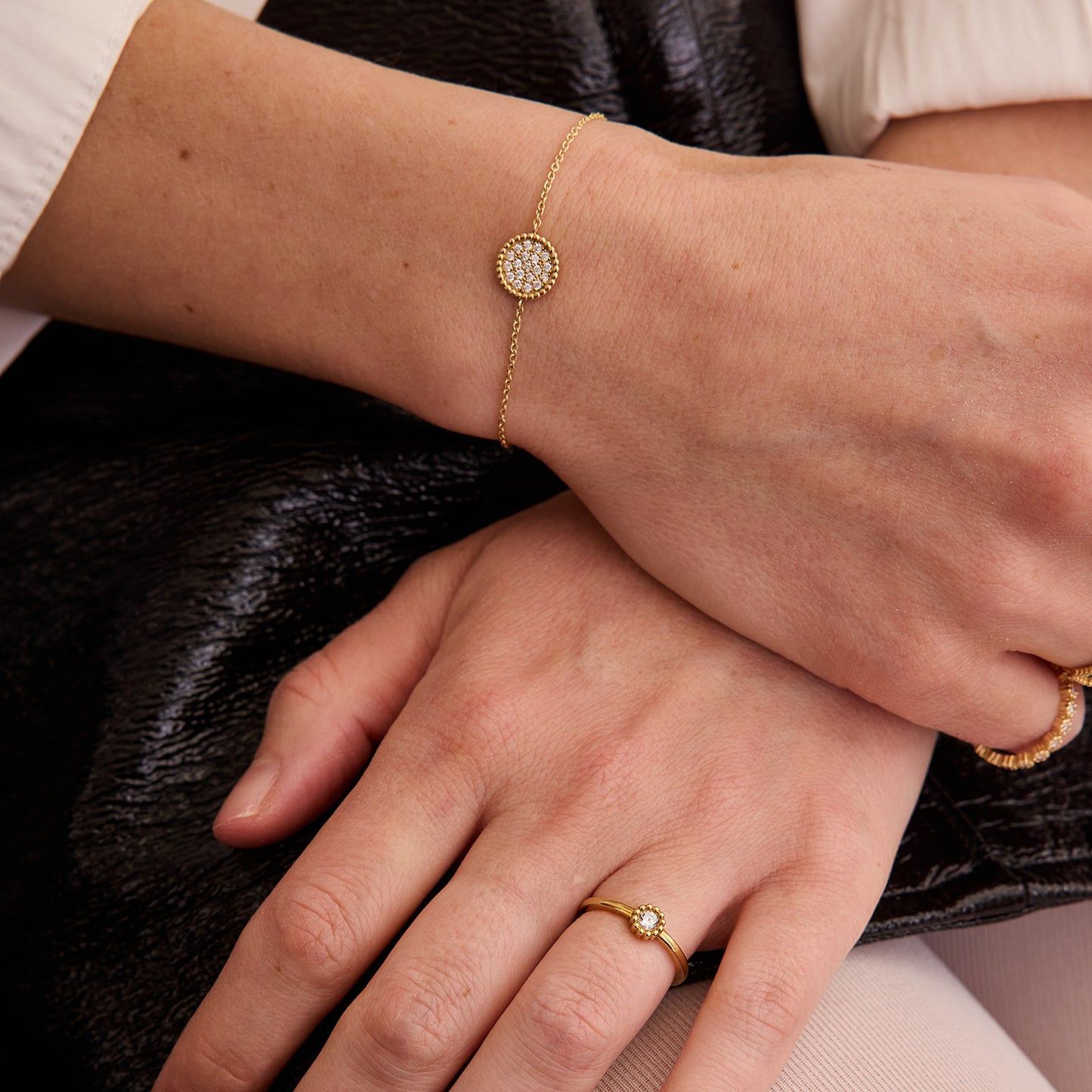 Bague Marguerite - Or jaune