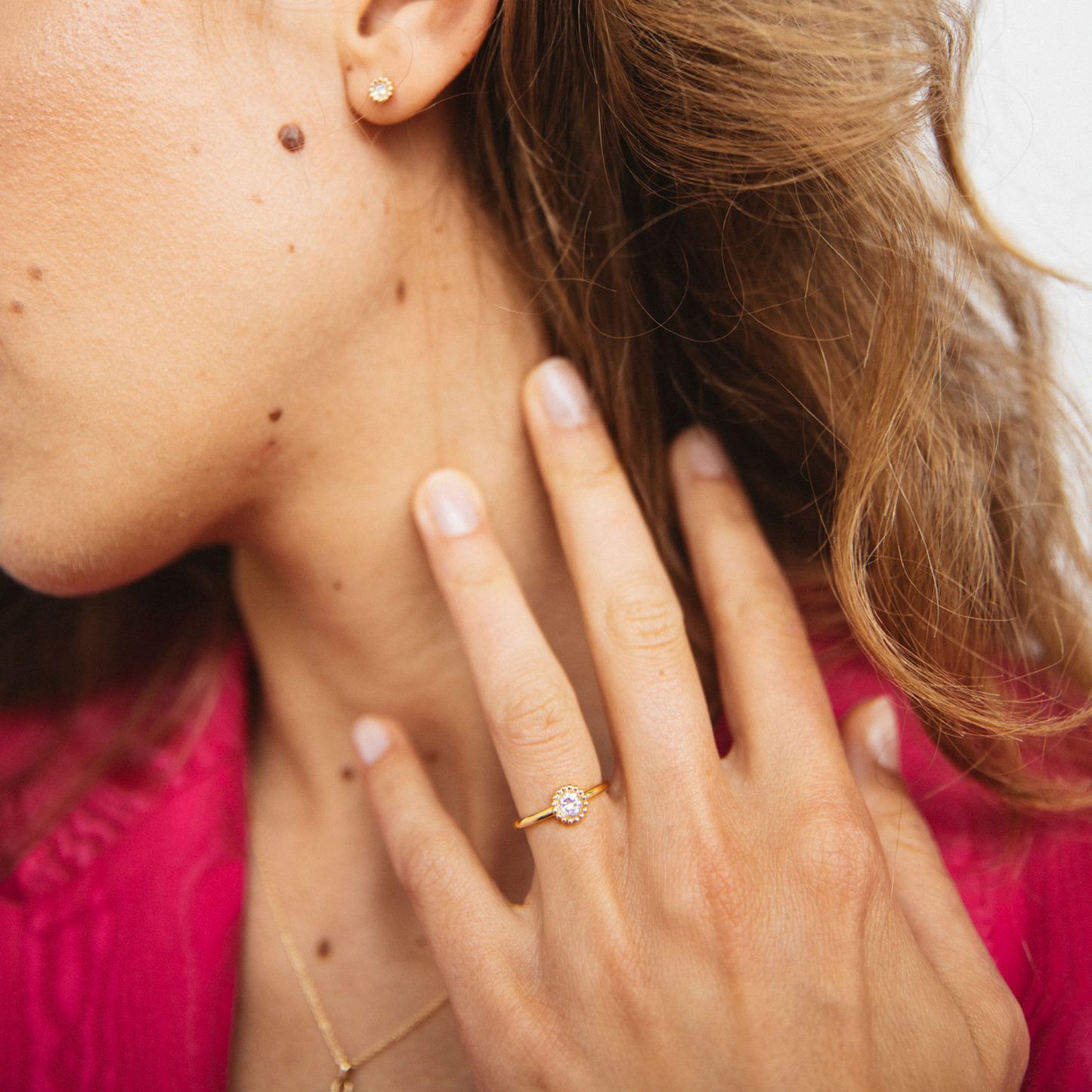 Bague Marguerite - Or jaune